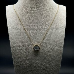 Cadena De Oro 14k Con Diamantes