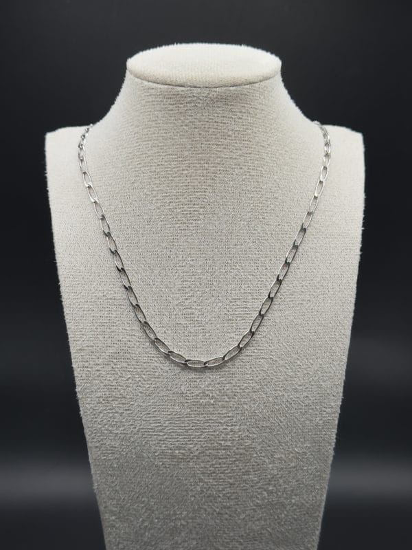 Cadena De Plata Para Hombre