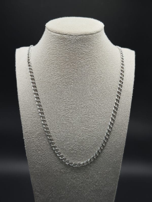 Cadena De Plata Para Hombre