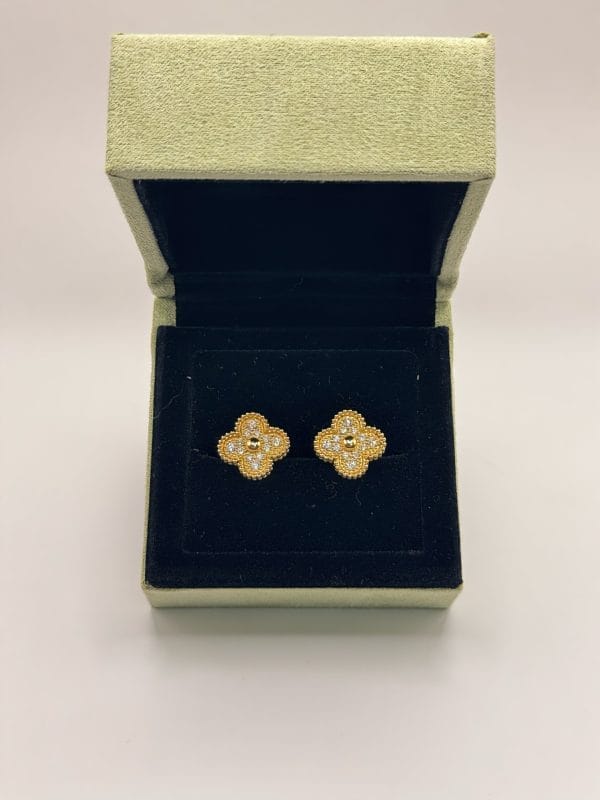 Aritos De Oro 18k - Imagen 2